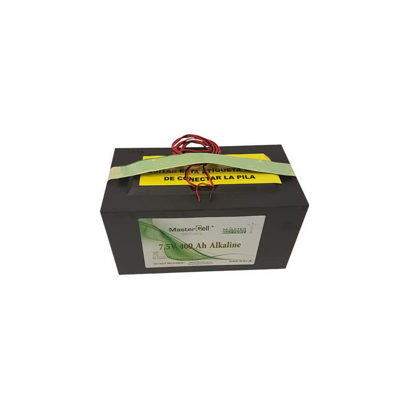 Batería zinc-aire  7.5V   400Ah BATT-75V-3000WH