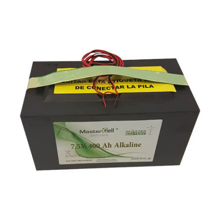 Batería zinc-aire  7.5V   400Ah BATT-75V-3000WH