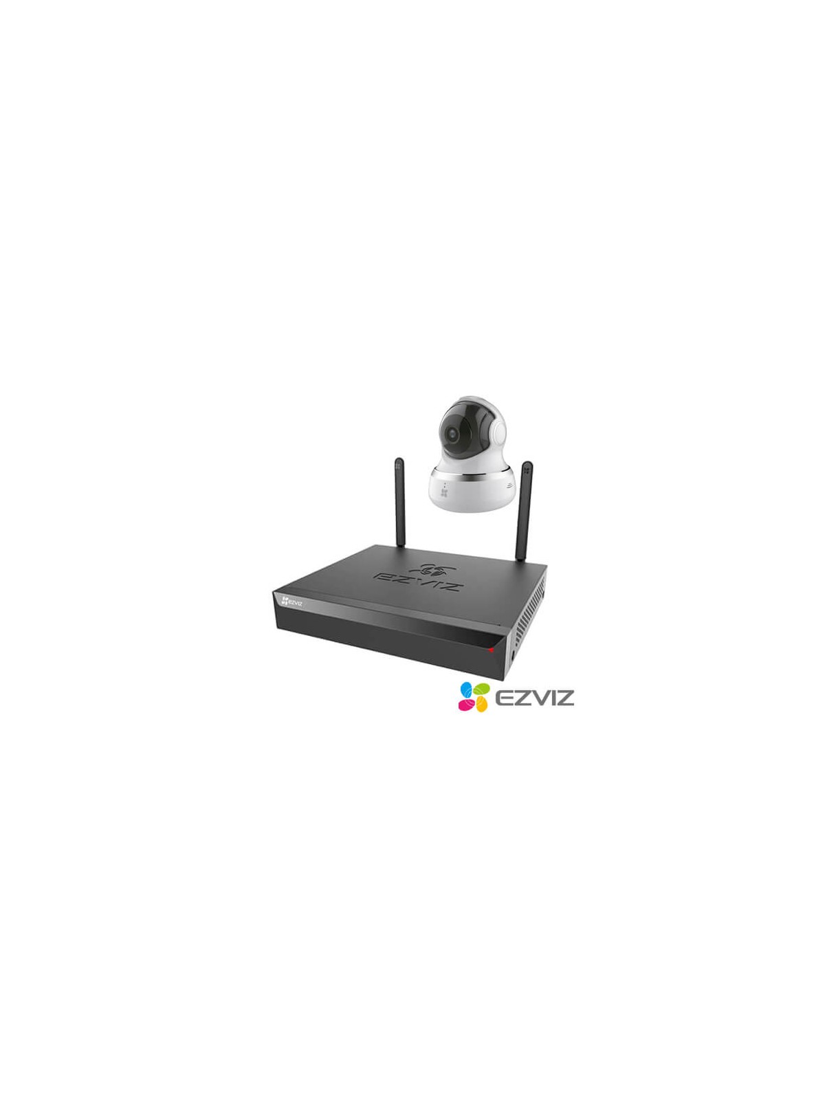 Kit videovigilancia wifi 4 cámaras IP EZVIZ  C6B 1MP disco duro 1Tb