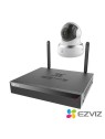 Kit videovigilancia wifi 4 cámaras IP EZVIZ  C6B 1MP disco duro 1Tb