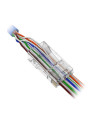 Conector  red RJ45 UTP Cat5 rápido (CAT5-EZ)