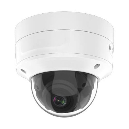 Domo IP Safire  SF-IPD825ZUWH-4U-AI2 4MP IR30m 2.8-12mm motorizada H265+ POE SD WDR Audio Alarmas TrueSense2
