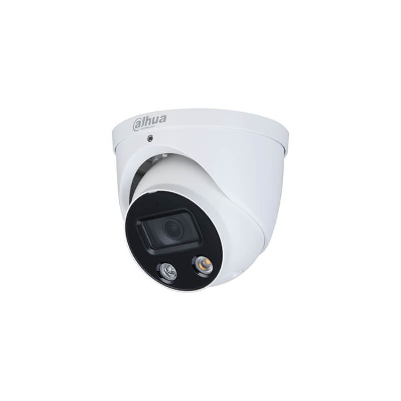 Domo IP Dahua  HDW3549H-AS-PV 5MP Luz30m 2.8mm H265+ POE SD WDR Audio Alarmas Wizsense TiOC