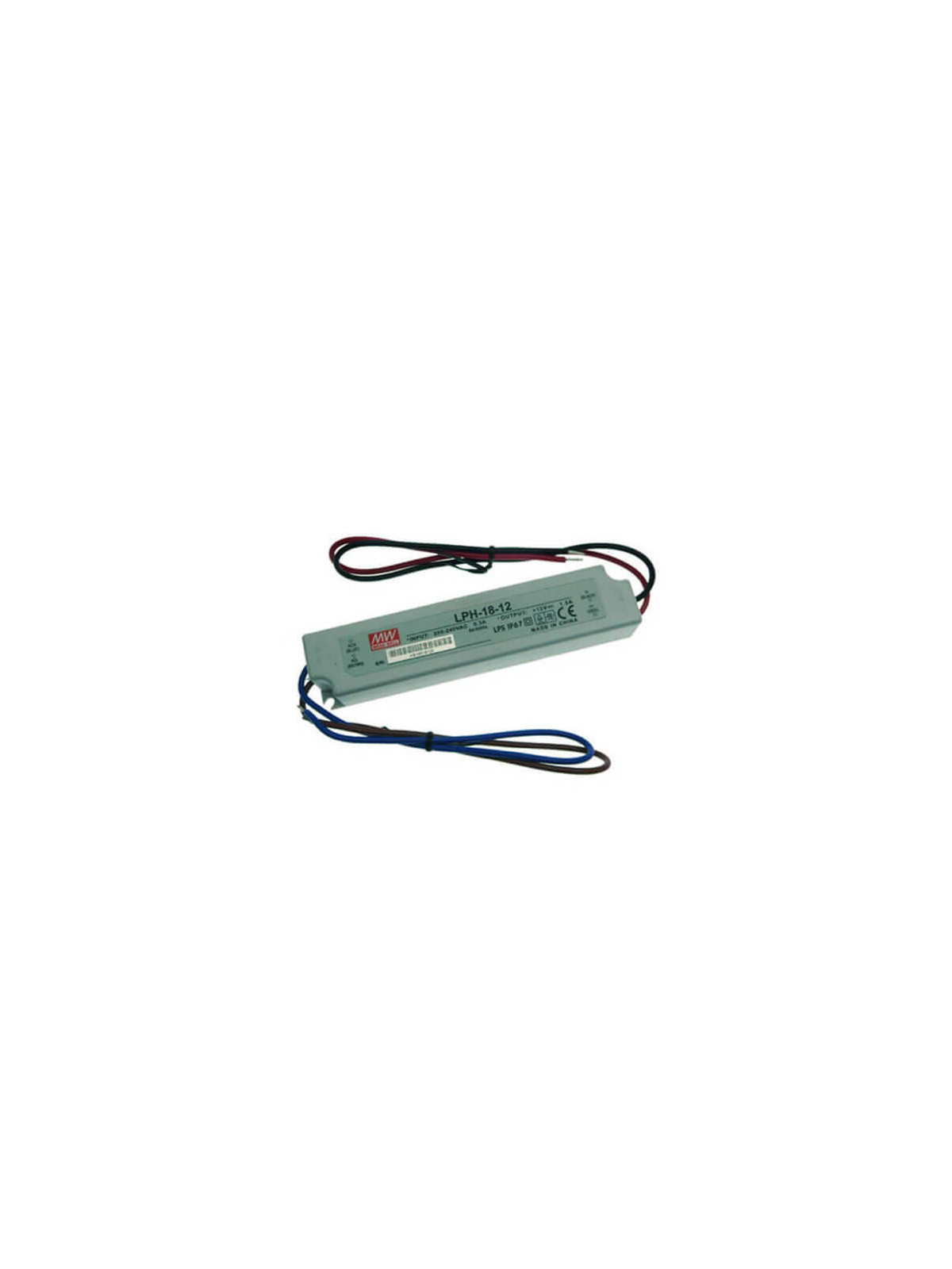 Fuente de alimentación (transformador) 12VDC    1.5A (18W) IP67
