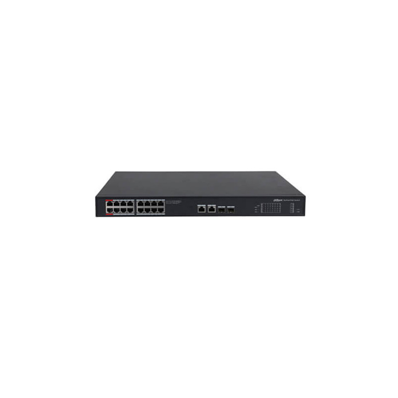 Switch     Dahua PFS3220-16GT-190 20-port 10/100/1000M POEx16 190W SFPx2