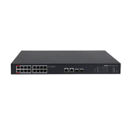 Switch     Dahua PFS3220-16GT-190 20-port 10/100/1000M POEx16 190W SFPx2