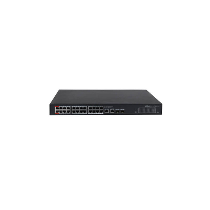 Switch  Dahua PFS3228-24GT-360 28-port 10/100/1000M POEx24 360W SFPx2