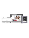 Kit videoportero 2 hilos Safire SF-VIK001-S-2 con placa de 2MP para superfície