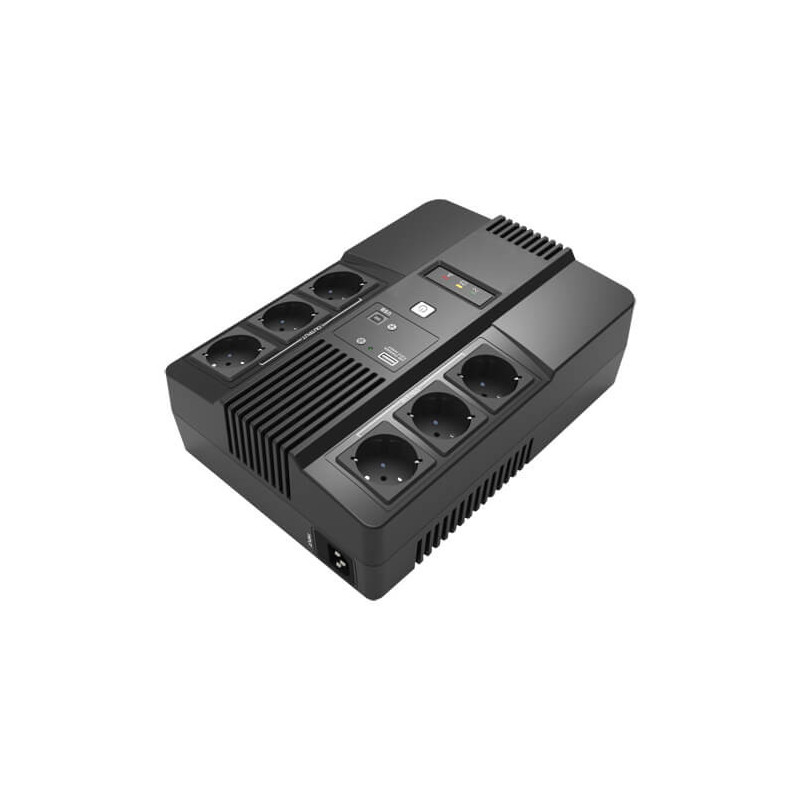 SAI monofásico line-interactive   UPS800VA-6 800VA 480W 6xSchuko