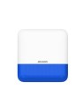 Sirena Hikvision AXPRO DS-PS1-E-WE para exterior (110db) con luz azul