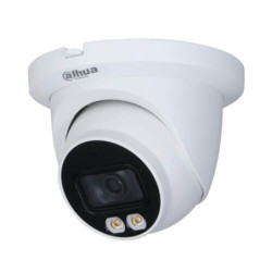 Domo IP Dahua   HDW3249TM-AS-LED 2MP Luz30m 2.8mm H265+ POE WDR SD Audio Wizsense Fullcolor