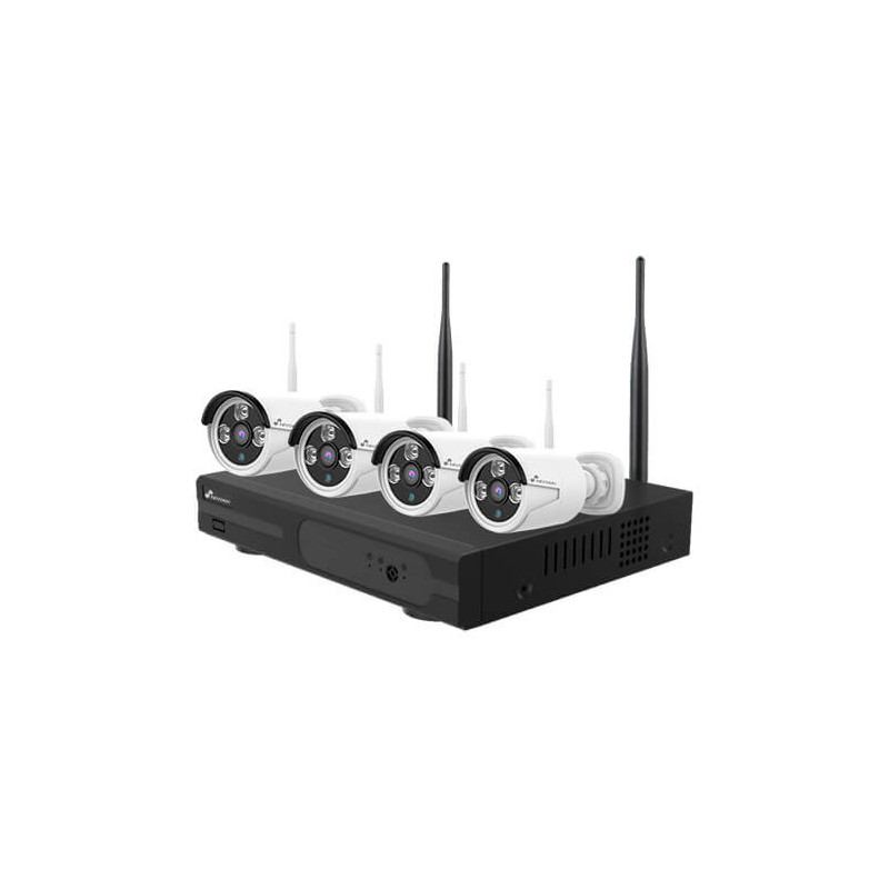 Kit videovigilancia wifi Nivian 4 cámaras  3MP NV-KIT430W-4CAM