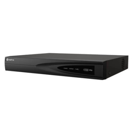 Grabador 5en1 Safire      SF-XVR6108AS-1FACE 8ch Video (2MP 120fps) 4ch IP 1ch Audio H265+ HDMI SATAx1 Alarmas Truesense