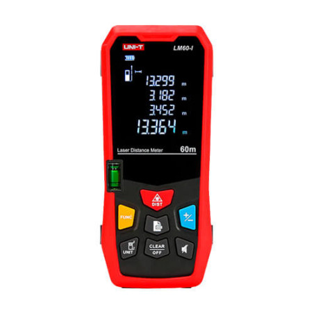 Medidor láser de distancia   (60m) UNI-T LM60-I
