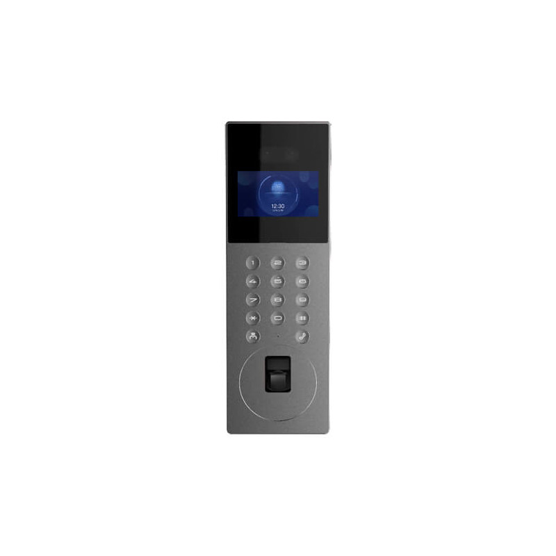 Videoportero IP para apartamentos Safire SF-VI127E-IP cámara 2MP POE Cara Mifare Teclado huellas IP65