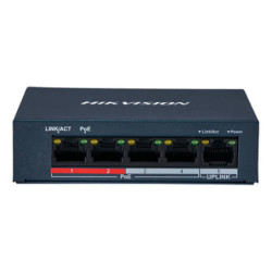 Switch     Hikvision DS-3E0105P-E/M 5-port 10/100M POEx4 35W