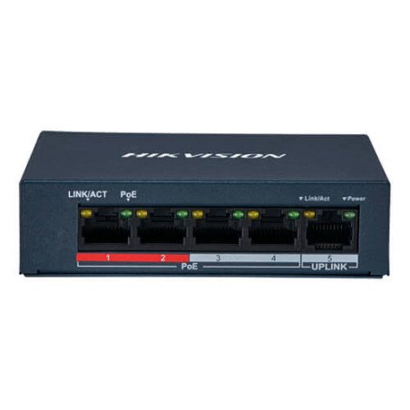 Switch     Hikvision DS-3E0105P-E/M 5-port 10/100M POEx4 35W