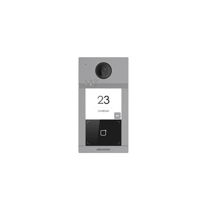Videoportero IP  Hikvision DS-KV8113-WME1 cámara 2MP POE Wifi Mifare Alarmas