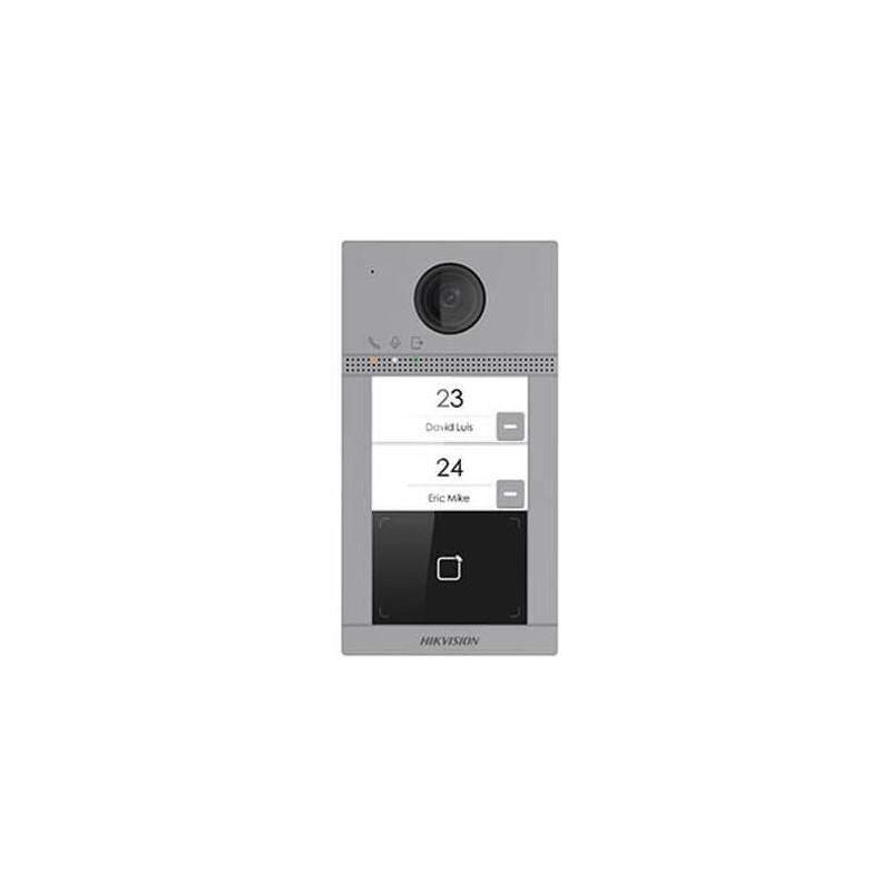 Videoportero IP  Hikvision DS-KV8213-WME1 cámara 2MP POE Wifi Mifare Alarmas