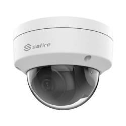 Domo IP Safire     SF-IPD835WA-4P-HV 4MP IR30m 2.8mm H265+ POE SD WDR Audio Alarmas