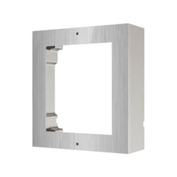 Marco para  un módulo Hikvision DS-KD-ACW1/S superficie Inox