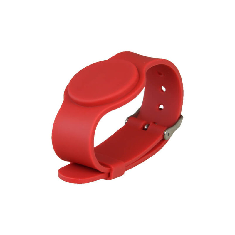 Pulsera de proximidad por radiofrecuencia MIFARE-BAND-ADJ-R