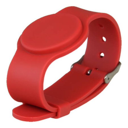 Pulsera de proximidad por radiofrecuencia MIFARE-BAND-ADJ-R