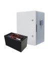 Batería zinc-aire  7.5V  400Ah BATT-75V-3000WH con armario poliester