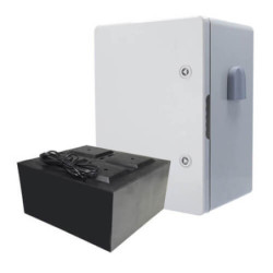 Batería zinc-aire 6V  300Ah BATT-60V-6000WH con armario poliester