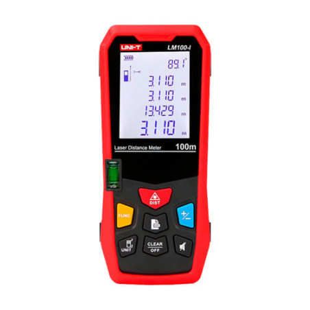 Medidor láser de distancia  (100m) UNI-T LM100-I