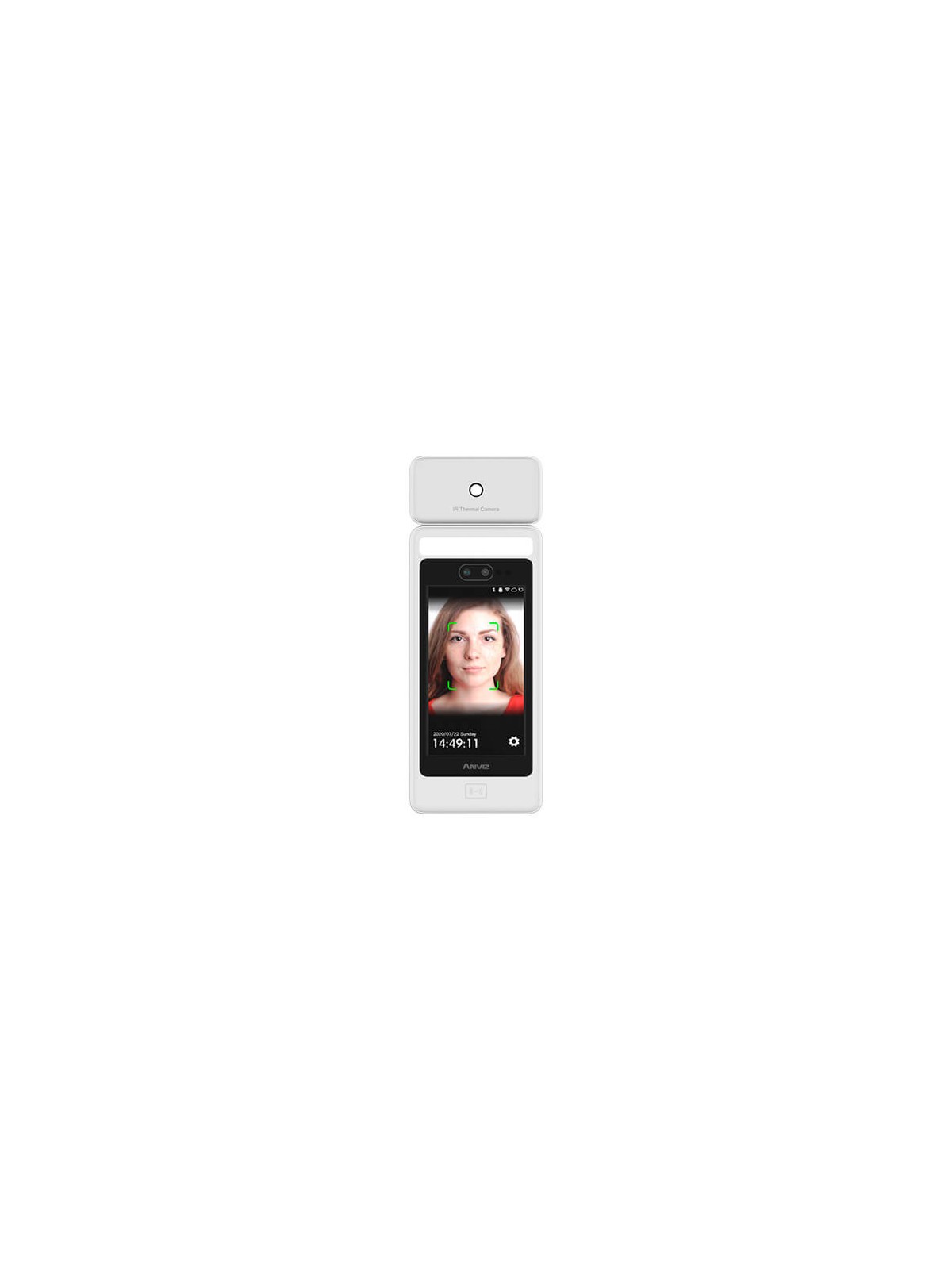 Control de presencia y accesos Anviz FACEDEEP5-IRT reconocimiento facial mascarilla y fiebre RFID Wifi Wiegand