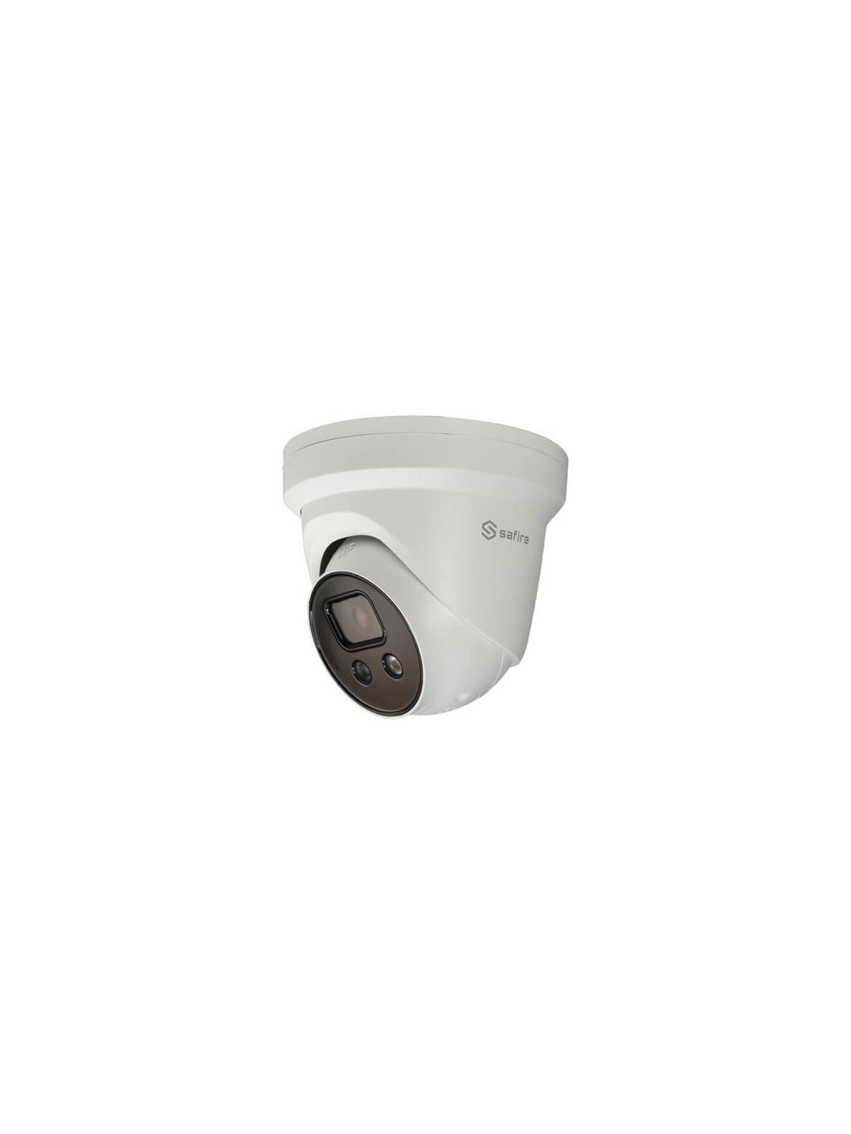 Domo IP Safire     SF-IPT838CWHA-4U-AI2 4MP Luz30m 2.8mm H265+ POE SD WDR Audio TrueSense2