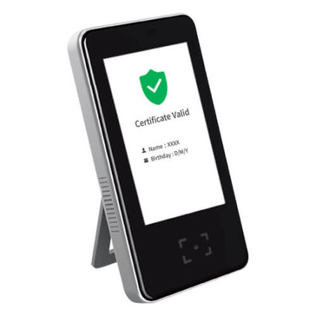 Control de accesos GREENPASS-QR pasaporte COVID