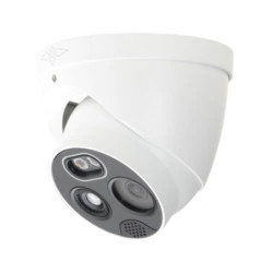 Cámara térmica IP X-Security XS-IPTD989A-3D4-AI 256x192 3.5mm (térmico) 4MP 4mm (óptico) H265 POE SD WDR Alarmas