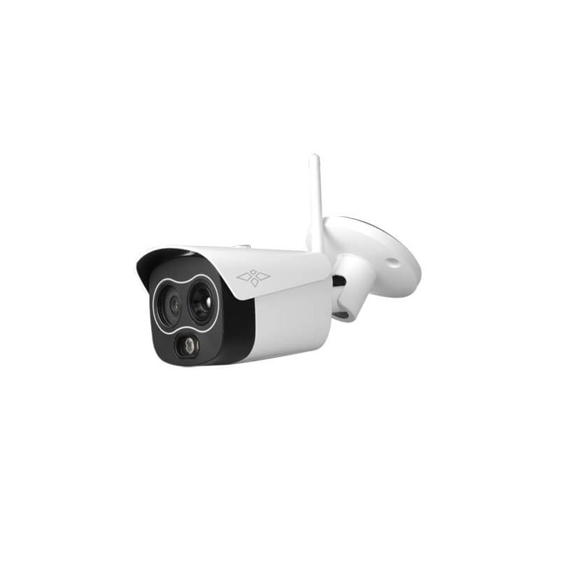 Cámara térmica IP X-Security  XS-IPTB202A-3D4-AI 256x192 3.5mm (térmico) 4MP 4mm (óptico) H265 POE SD WDR Alarmas