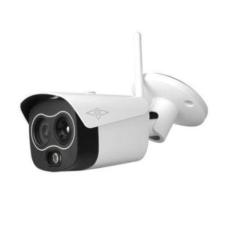 Cámara térmica IP X-Security  XS-IPTB202A-3D4-AI 256x192 3.5mm (térmico) 4MP 4mm (óptico) H265 POE SD WDR Alarmas