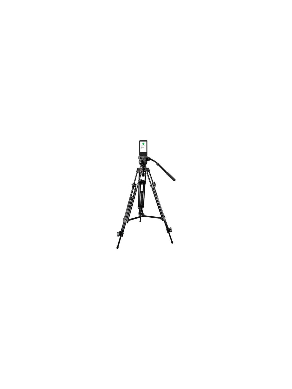 Control de accesos GREENPASS-QR-TRIPOD pasaporte COVID con tripode