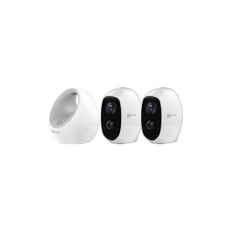 Base Ezviz EZ-W2D con dos cámaras C3A 2MP