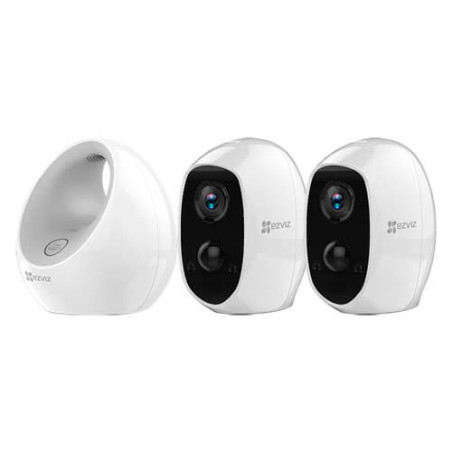 Base Ezviz EZ-W2D con dos cámaras C3A 2MP