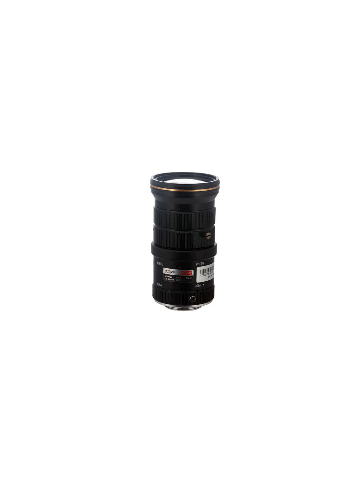 Óptica varifocal auto iris para cámara  5 - 50mm 6MP PFL0550-E6D