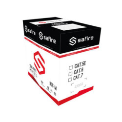 Bobina cable de red  UTP Cat6 8xCCA 24AWG Exterior