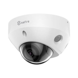 Domo IP Safire SF-IPD811WA-8U-AI2 8MP IR30m 2.8mm H265+ POE SD WDR Audio Alarmas Truesense2