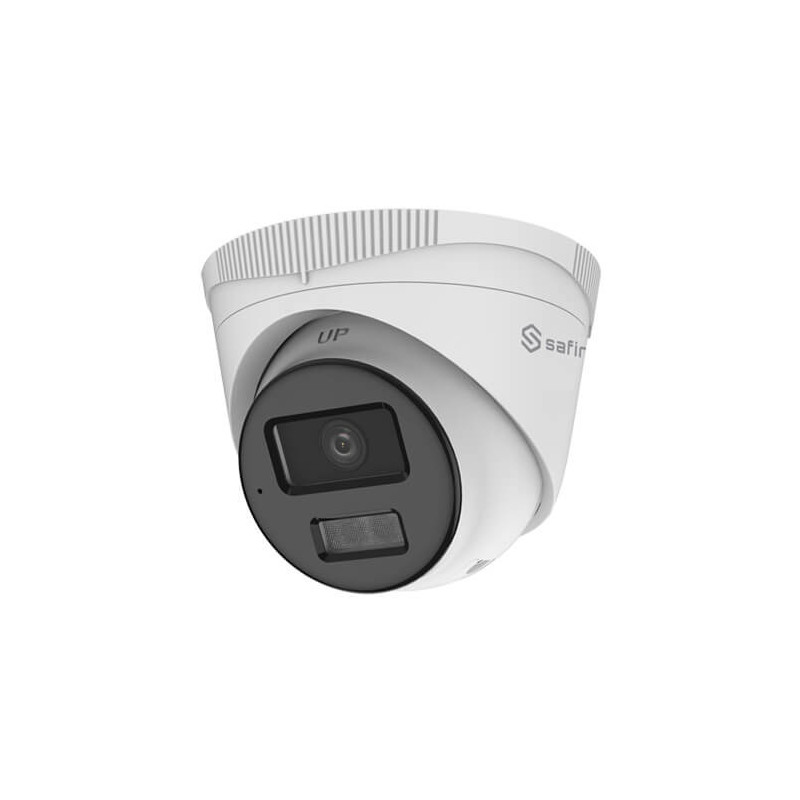 Domo IP Safire      SF-IPT943CWA-4P 4MP Luz30m 2.8mm H265+ POE SD WDR Audio
