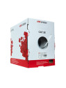 Bobina cable de red UTP Cat5E 8xCu 24AWG Hikvision DS-1LN5E-S