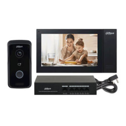 Kit videoportero  IP Dahua con cámara 1MP DHI-KTP02 para superficie