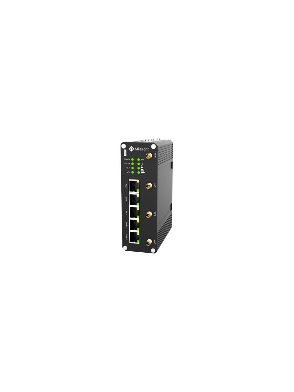 Router industrial Milesight MS-UR35-L04EU-G-P-W 4G Wifi 4xLan POE GPS