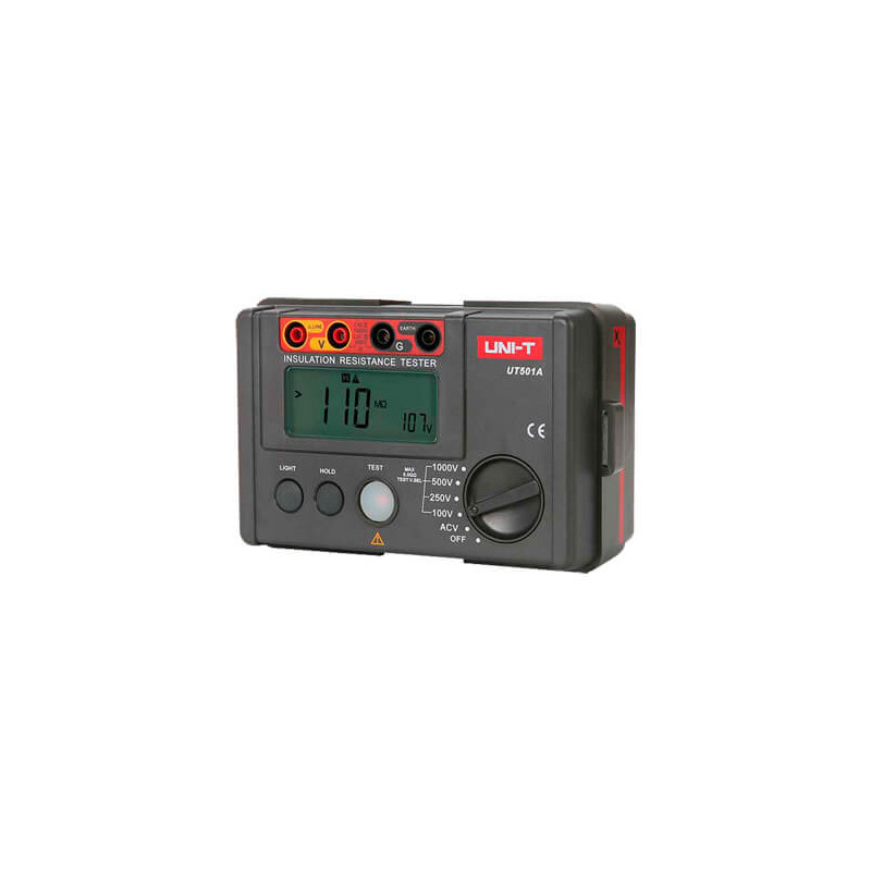 Medidor de resistencia de aislamiento eléctrico UNI-T UT502A