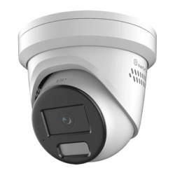 Domo IP Safire     SF-IPT838CWA-4US-AI2 4MP ILuz30m 2.8mm H265+ POE SD WDR Audio Flash TrueSense2