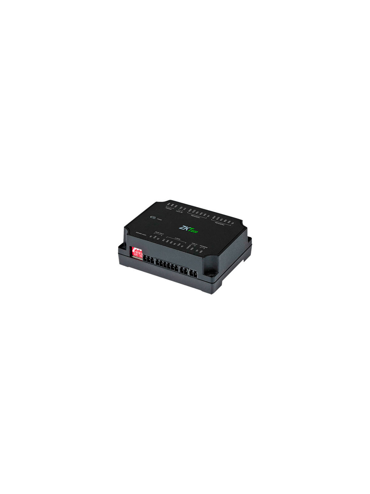 Controladora de accesos  extensora ZKTeco ZK-SRB-DM10 Wiegand2x RS485 Relé