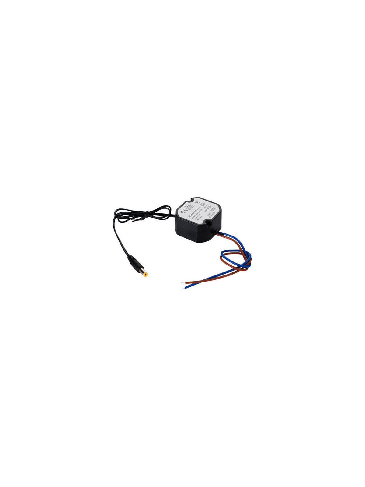 Fuente de alimentación (transformador) 12VDC      1A (12W) IP67 DC1210-W